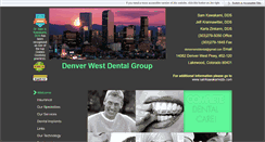 Desktop Screenshot of denverwestdentalgroup.com